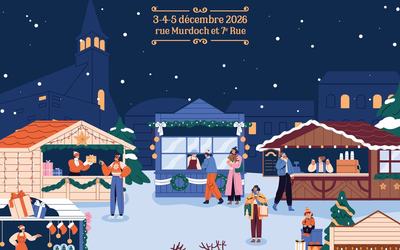 Le Marché des Fêtes du 100e aura lieu du 3 au 5 décembre dans le Vieux-Noranda.