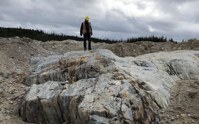 Activité d’exploration sur le site Troilus à 160 kilomètres au nord de Chibougamau.